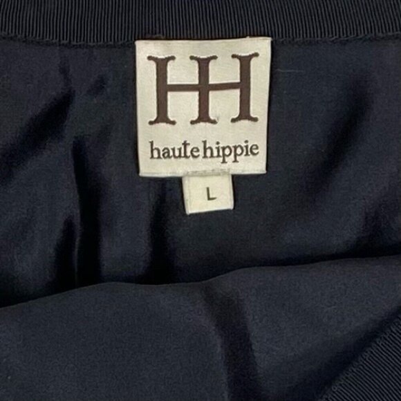 Haute Hippie Women’s Black Tiered Lace Minimalist Mini Skirt Large/W32‎ - Picture 5 of 10